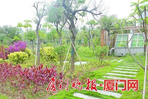 污水处理工程建得像公园。